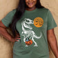 Simply Love Full Size Dinosaur Skeleton Graphic Cotton T-Shirt