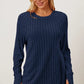 Basic Bae Full Size Ribbed Thumbhole Sleeve T-Shirt