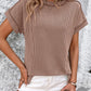 Mandy Striped Round Neck Short Sleeve T-Shirt