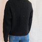 Pumpkin Turtleneck Long Sleeve Sweater
