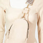 Fame Single Strap Faux Leather Sing Bag