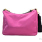 Versace Small Dahlia Nylon Medusa Pendant Crossbody Shoulder Bag