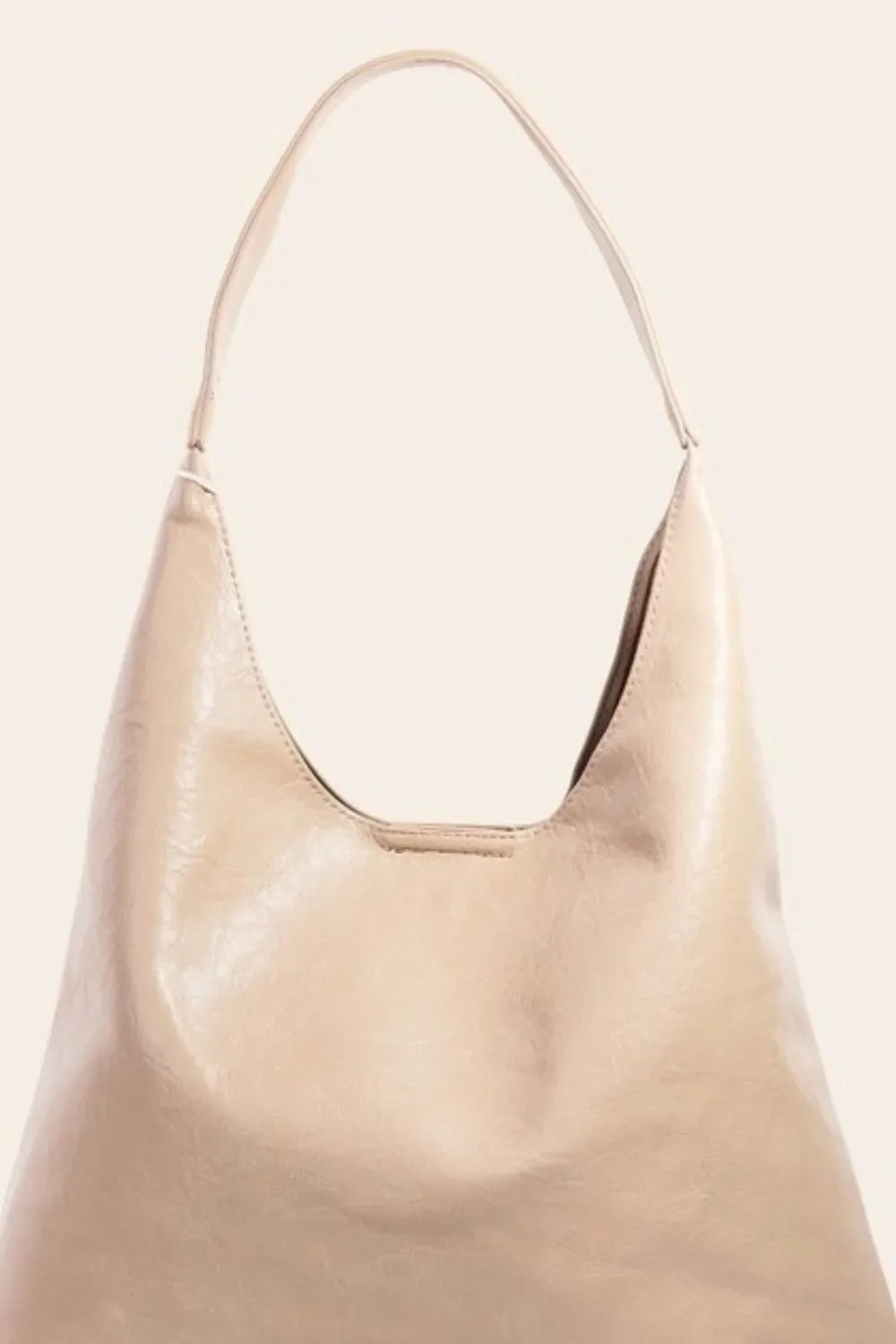 Fame Faux Leather Tote Bag