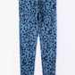 Leopard Print Wide Waistband Leggings