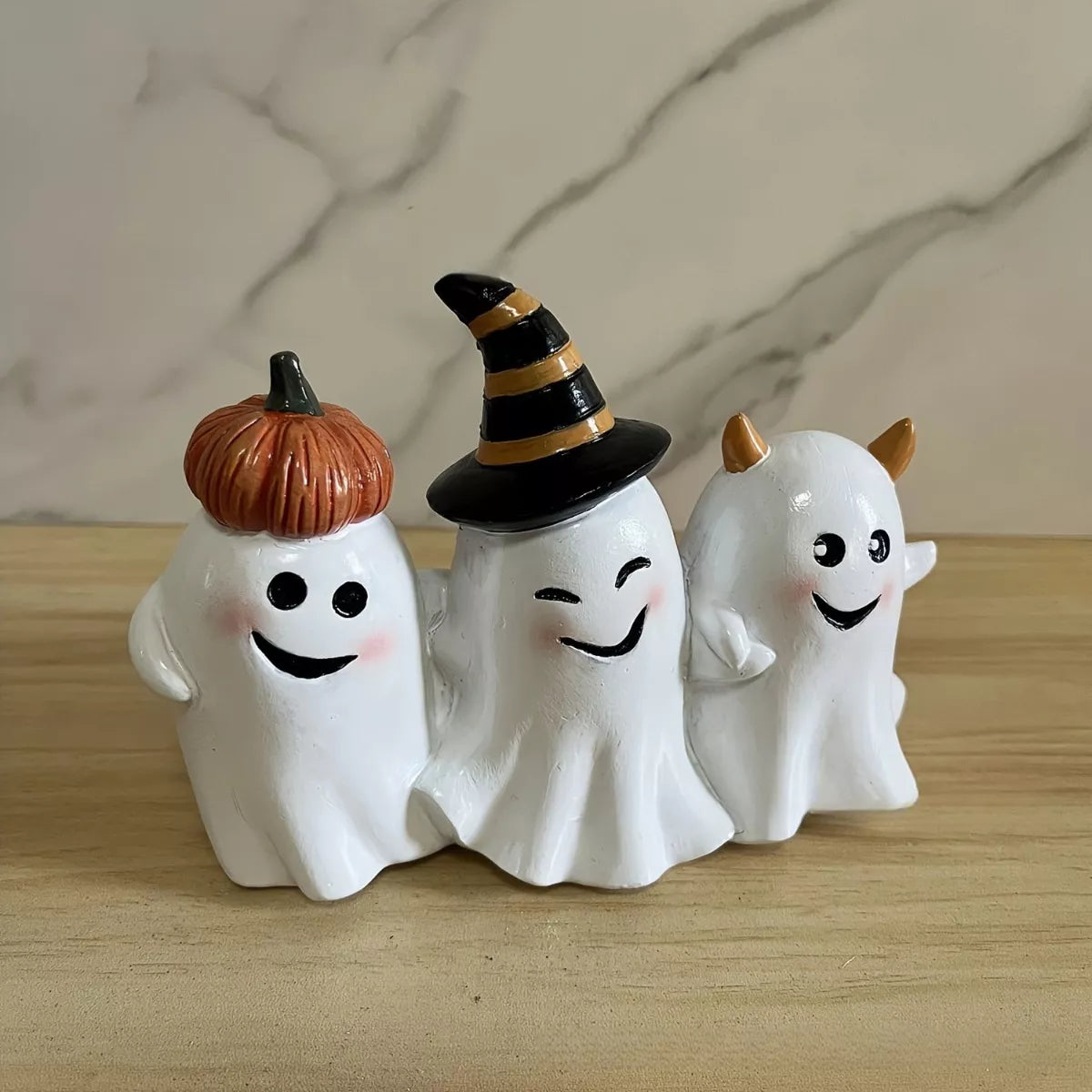 Halloween Ghost Trio Ornament