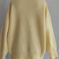 Flower Round Neck Long Sleeve Sweater