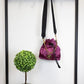 Versace Small Dahlia Nylon Medusa Pendant Bucket Chain Crossbody