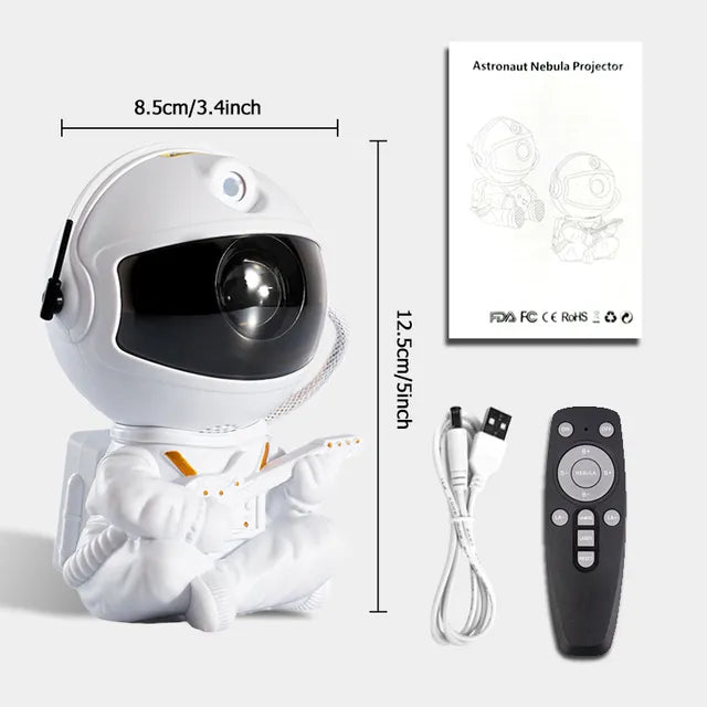 Galaxy Night Light Projector With Astronaut
