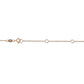 10K Gold Round Brilliant-Cut Diamond Modern Bezel-Set Solitaire 16"-18" Pendant Necklace (H-I Color, SI2-I1 Clarity)