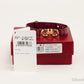 Salvatore Ferragamo Pomegranate Reversible Double Gancini Hook Leather Bracelet