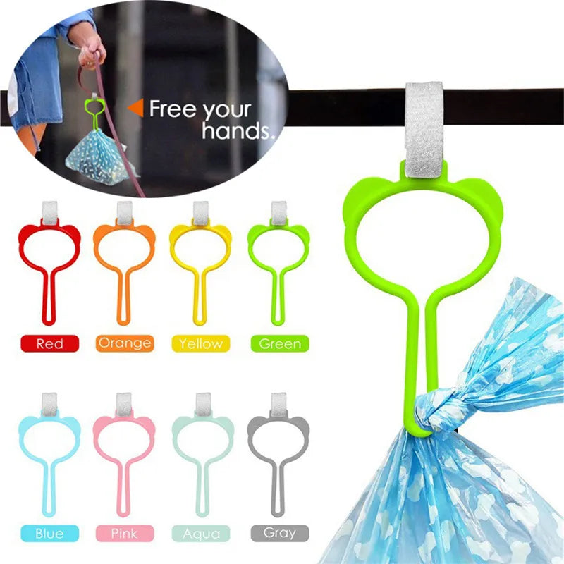 Dog Bag Dispenser for Dog  Hands Free Waste Carrier Pet Dog Cleaning Supplies Dog Leash Dispenser Poop Bag Holder