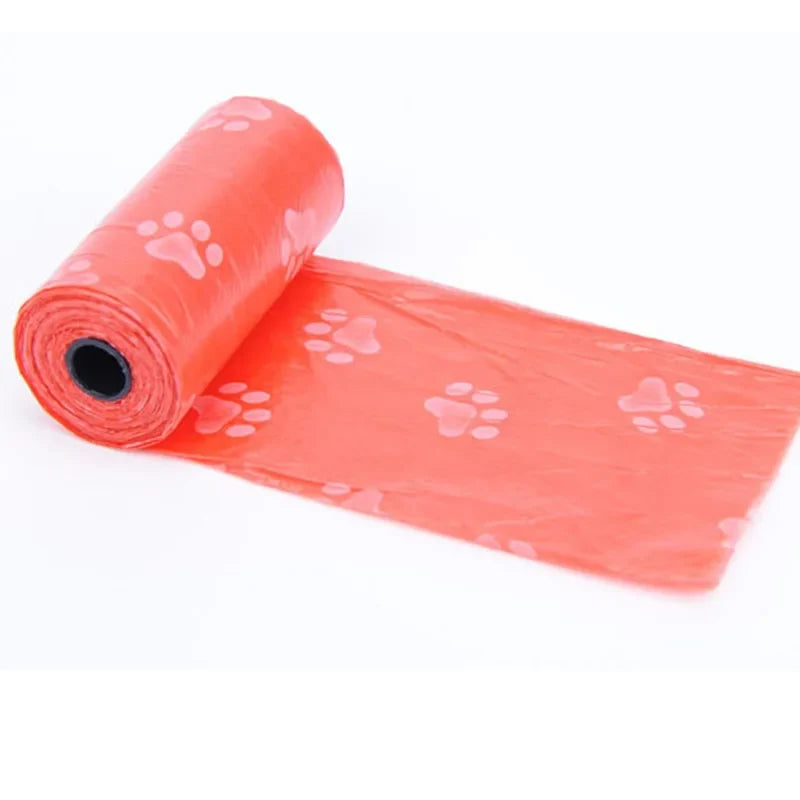 5Rolls 100pcs Cat Dog Poop Bags Outdoor House for Dogs Clean Refill Garbage Bag Dog Accessories