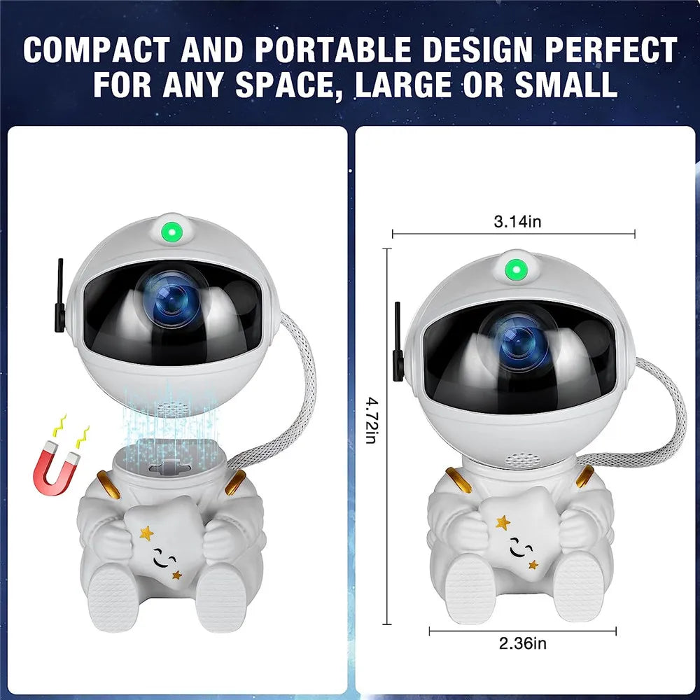 Galaxy Night Light Projector With Astronaut
