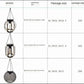 Fashion Simple Solar Garden Metal Hanging Lamp