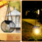 Fashion Simple Solar Garden Metal Hanging Lamp