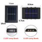 Solar LED Wall Lamp