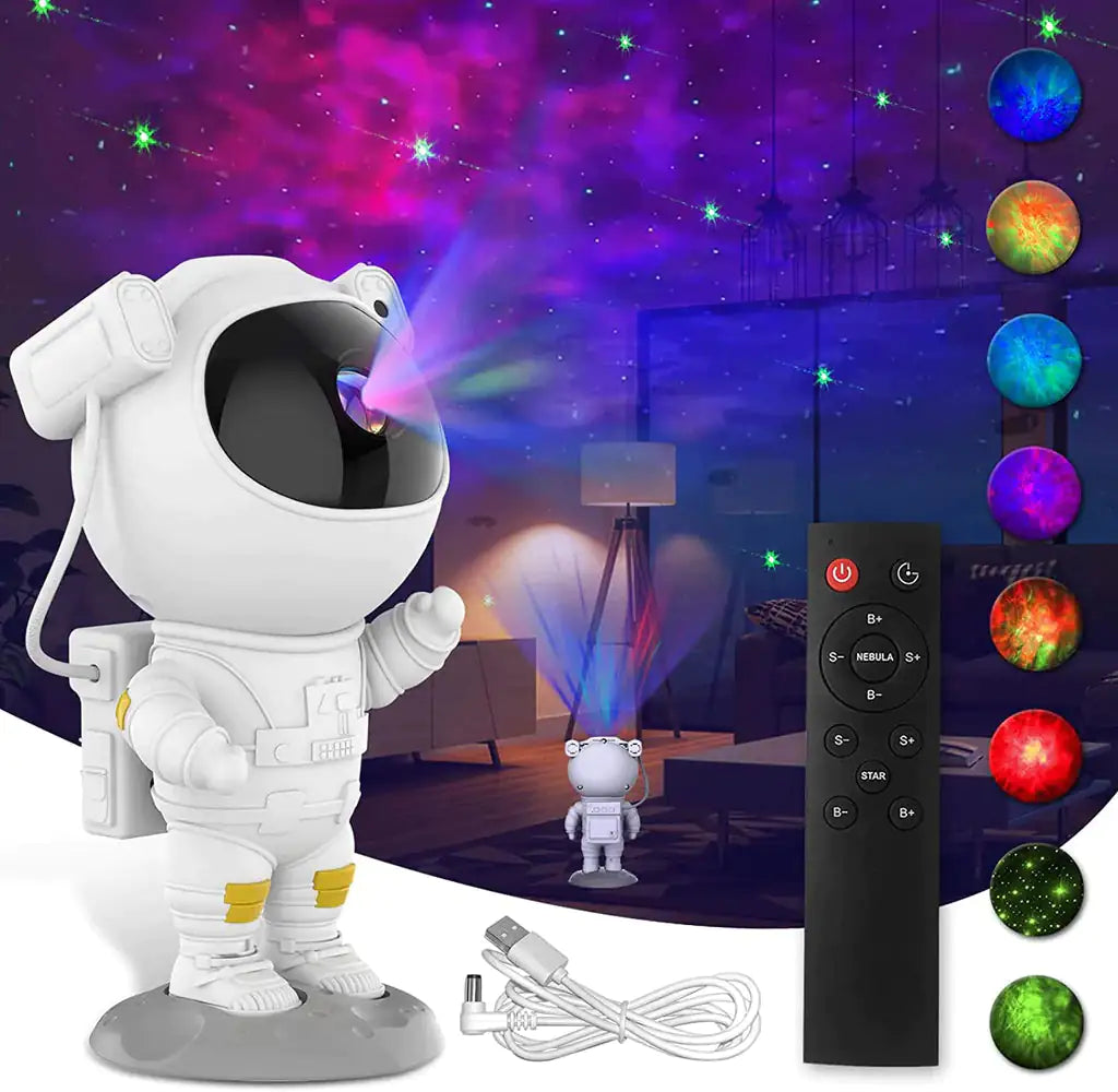 Starlight/Galaxy Sky Light Projector in Astronaut Shape