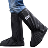 MODIGT Rain Boot Shoes Cover Men Women Waterproof Anti-Silp PVC Shoes Cover Reusable & Foldable Overshoes for Cycling Fishing Washing(XL Size)