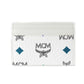 MCM Spectrum White Blue Visetos Leather Card Case
