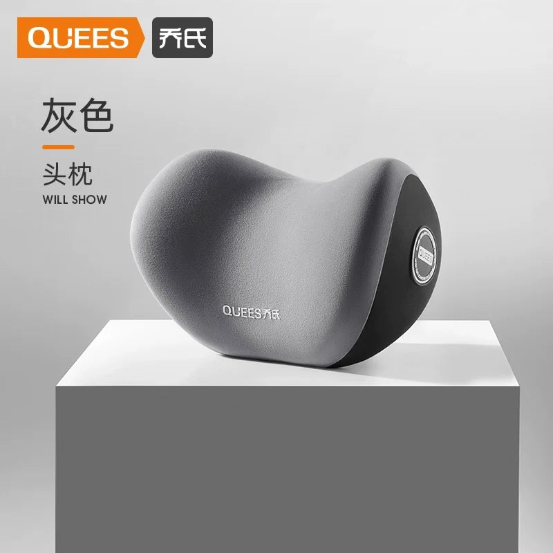 Qiao's Seat Lumbar Cushion Automotive Headrest