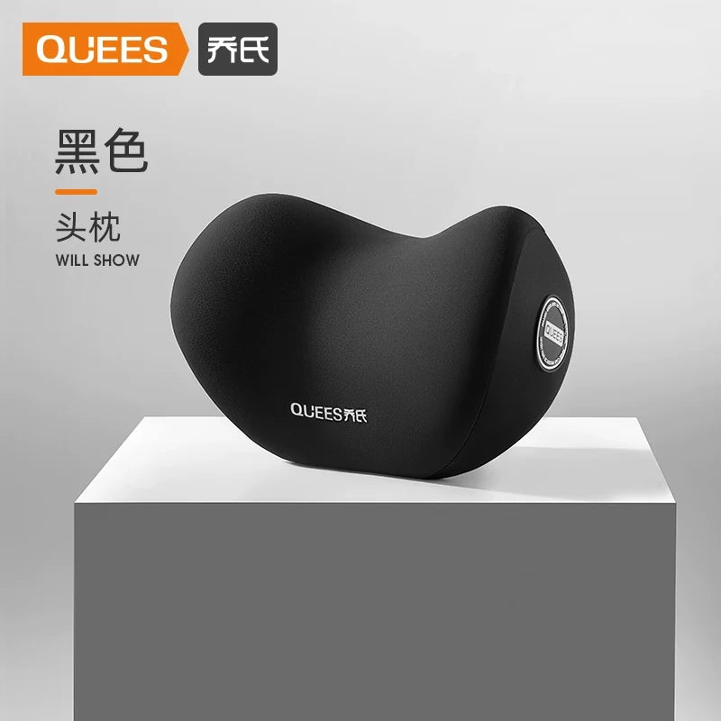 Qiao's Seat Lumbar Cushion Automotive Headrest