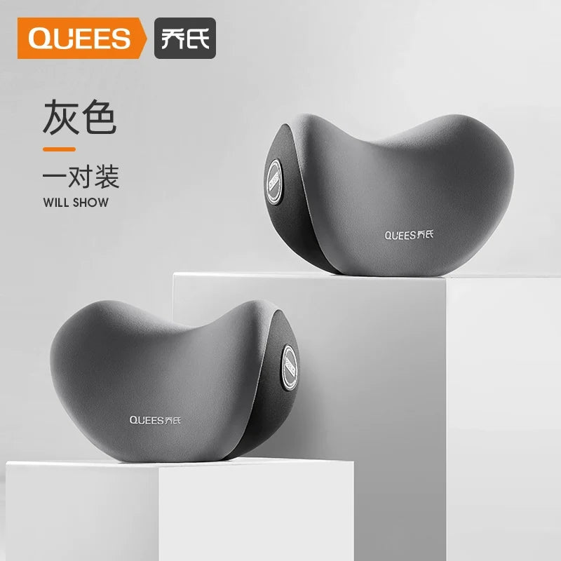 Qiao's Seat Lumbar Cushion Automotive Headrest