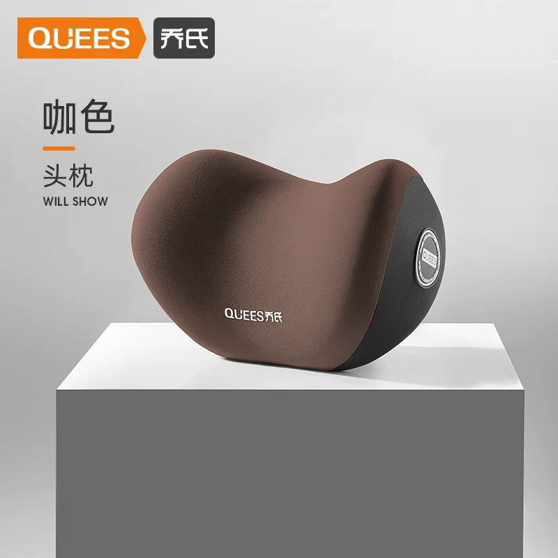 Qiao's Seat Lumbar Cushion Automotive Headrest