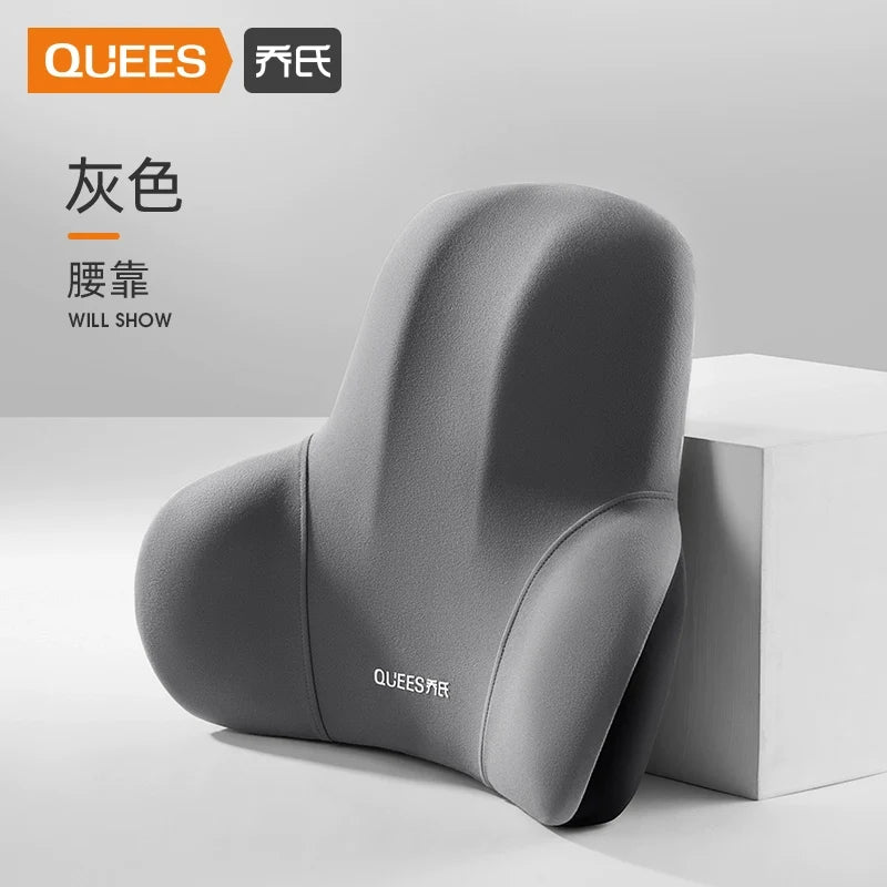 Qiao's Seat Lumbar Cushion Automotive Headrest