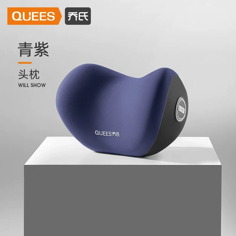 Qiao's Seat Lumbar Cushion Automotive Headrest