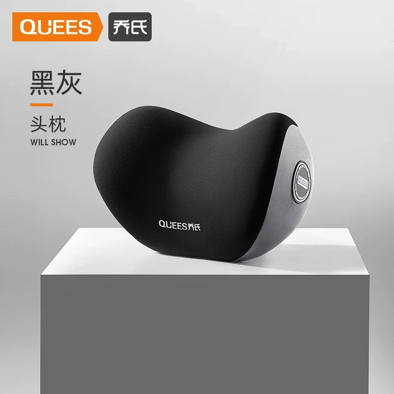 Qiao's Seat Lumbar Cushion Automotive Headrest