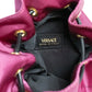 Versace Small Dahlia Nylon Medusa Pendant Bucket Chain Crossbody