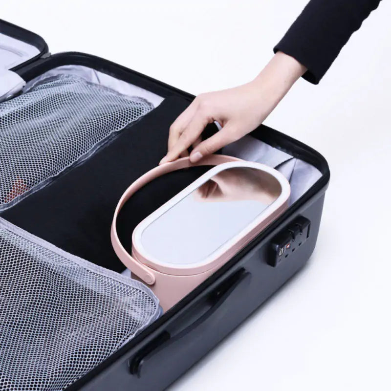 LED Lighted Makeup Organizer