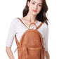 Woven Backpack Purse