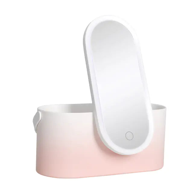 LED Lighted Makeup Organizer