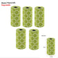 5Rolls 100pcs Cat Dog Poop Bags Outdoor House for Dogs Clean Refill Garbage Bag Dog Accessories