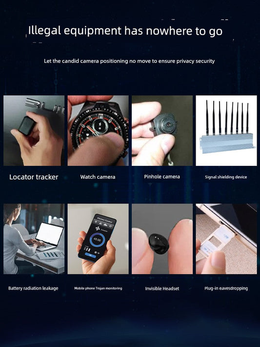 Car GPS Positioning Radio Wave Signal Infrared Detector Scanner Anti-Theft Monitor Tracking Detection F