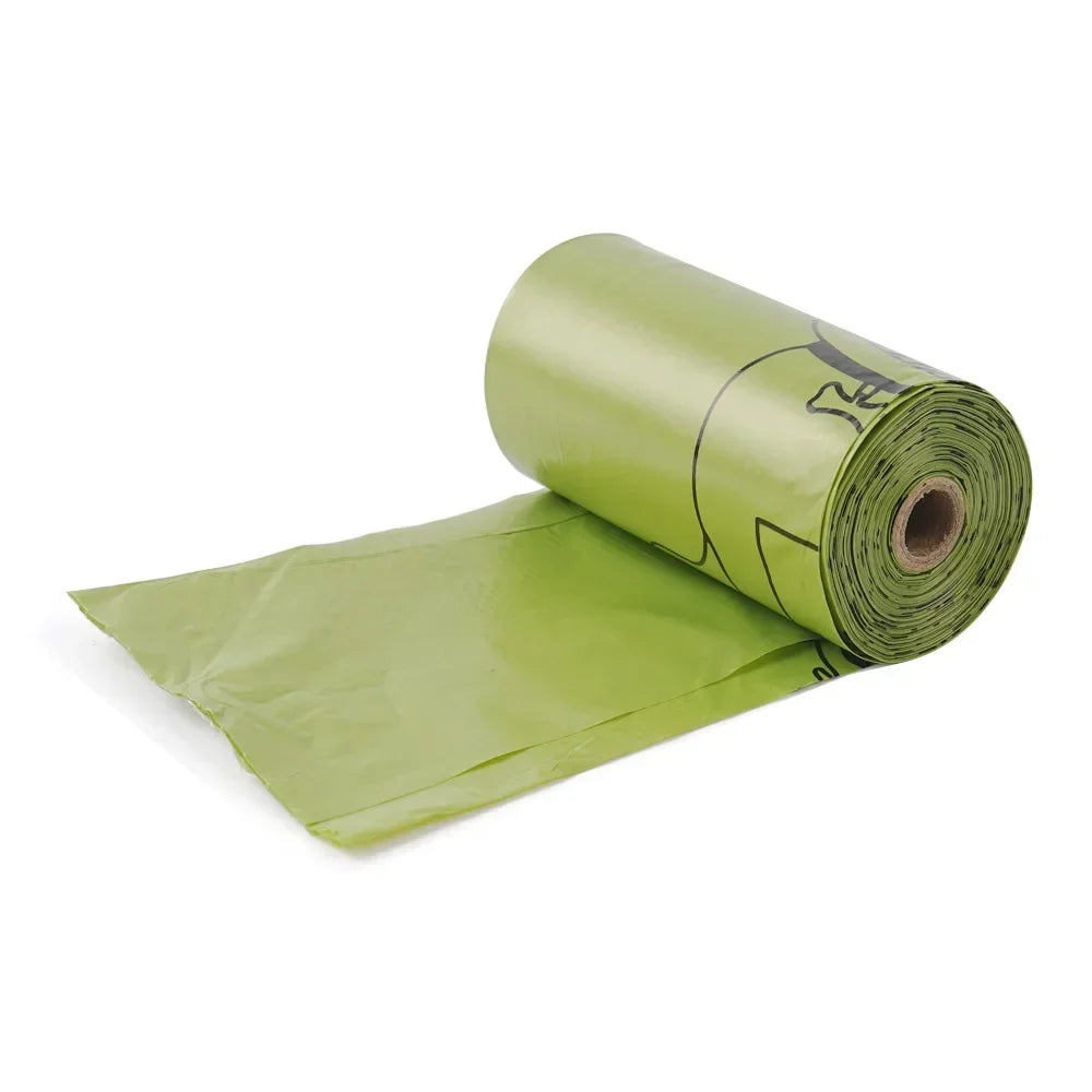 10 Rolls Biodegradable Dog Poop Bags Thickened Pet Garbage Bag Eco-Friendly Dog Waste Bags Portable Pick-Up Poop Cleaning Bag