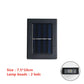 Solar LED Wall Lamp