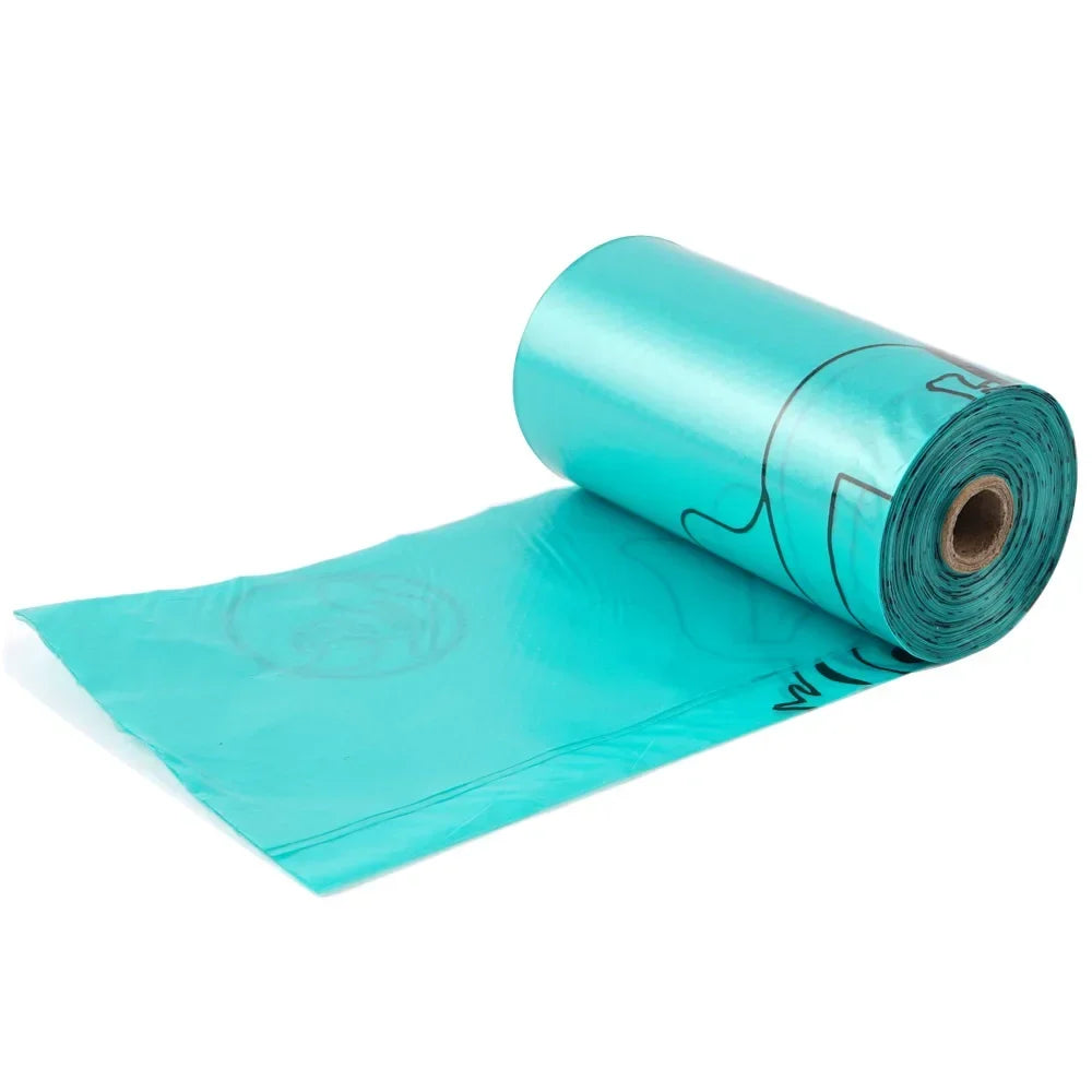 10 Rolls Biodegradable Dog Poop Bags Thickened Pet Garbage Bag Eco-Friendly Dog Waste Bags Portable Pick-Up Poop Cleaning Bag