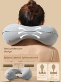 Car Press Neck Protection Travel Inflatable U Pillow