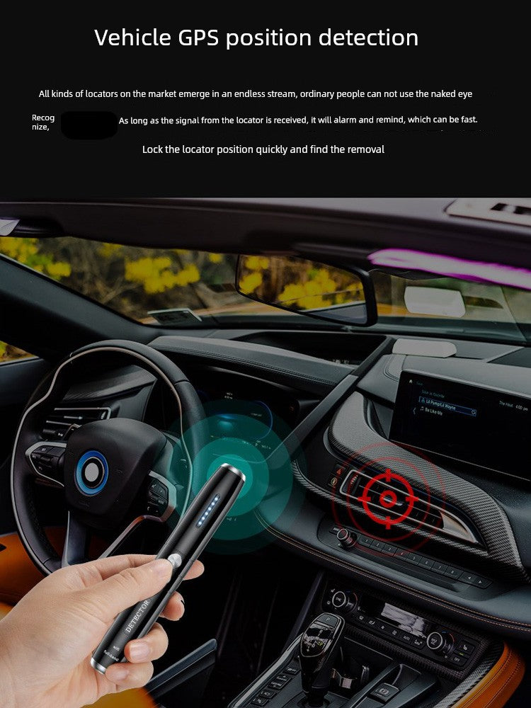 Anti-Theft Hotel Infrared Camera Detector GPS Vehicle Positioning Eavesdropping Tracking Scanning Detector For Home