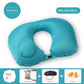 Car Press Neck Protection Travel Inflatable U Pillow