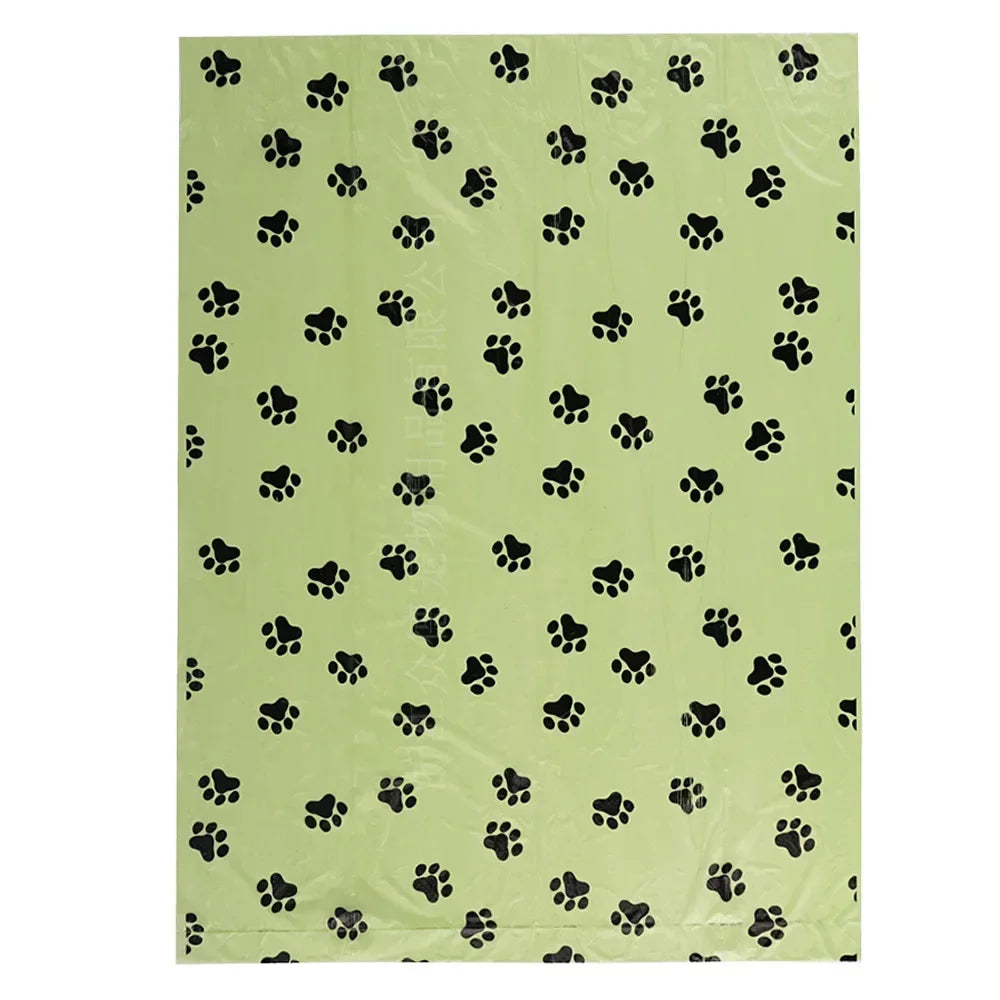 10 Rolls Biodegradable Dog Poop Bags Thickened Pet Garbage Bag Eco-Friendly Dog Waste Bags Portable Pick-Up Poop Cleaning Bag