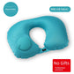 Car Press Neck Protection Travel Inflatable U Pillow