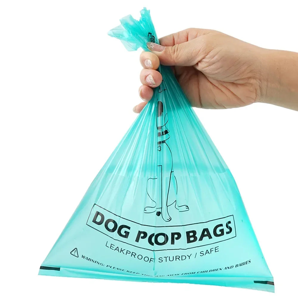 10 Rolls Biodegradable Dog Poop Bags Thickened Pet Garbage Bag Eco-Friendly Dog Waste Bags Portable Pick-Up Poop Cleaning Bag