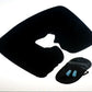 U-Shape Pillow Inflatable Blowing Neck Protection Pillow Afternoon Nap Pillow Aircraft Portable Travel Press Type Handy Gadget Travel Three Pieces