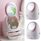 Cosmetics Storage Mirror