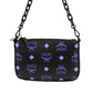 MCM Color Splash Dahlia Purple Leather Mini Pouch Crossbody