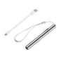 5" LED USB Rechargeable Mini Tactical Flashlight Stainless Steel Torch Pen Light