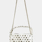 Fame Ball Studded Square Handbag
